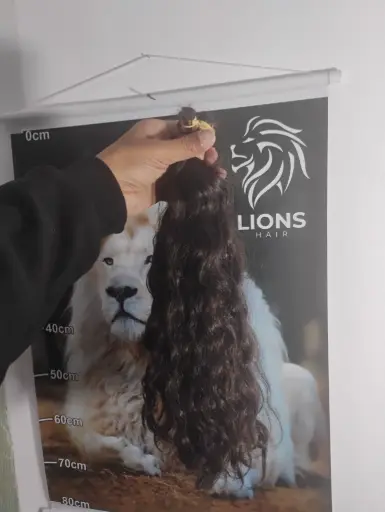 brasileiro cacheado 45 cm 140 g